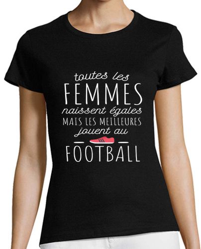 Camiseta Mujer Manga Corta regalo de humor de mujer de fútbol laTostadora - latostadora.com - Modalova