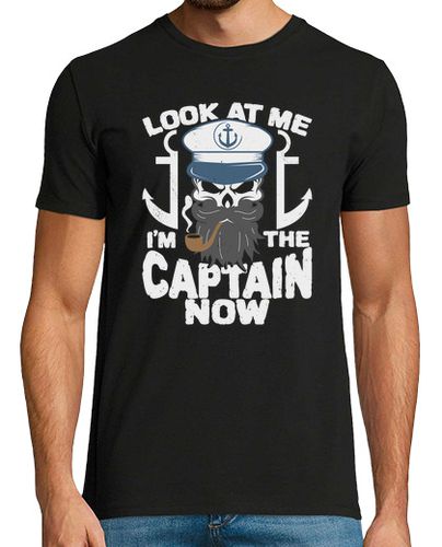 Camiseta Hombre Manga Corta capitán amantes de los barcos pescadores navegar en bote laTostadora - latostadora.com - Modalova