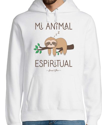 Sudadera Con Capucha Para Hombre Sudadera Hombre, El perezoso es mi animal espiritual laTostadora - latostadora.com - Modalova