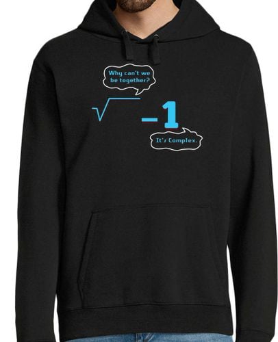 Sudadera Con Capucha Para Hombre sus números complejos matemáticas humor laTostadora - latostadora.com - Modalova