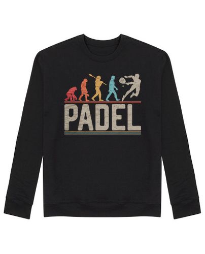 Sudadera Sin Capucha Unisex pádel evolución jugador de pádel laTostadora - latostadora.com - Modalova