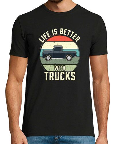 Camiseta Pick Up Vintage Wagon Pickup Truck 4x4 - latostadora.com - Modalova