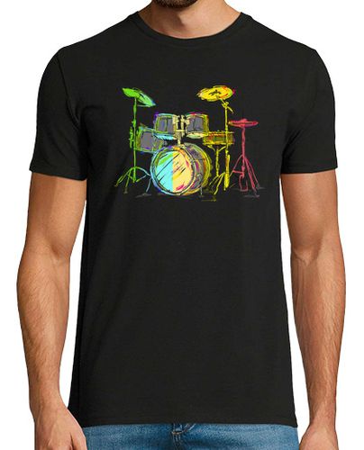 Camiseta novedad retro nostálgico baterista acordeonista fagotista humorístico timbalista instrumentista rítm - latostadora.com - Modalova