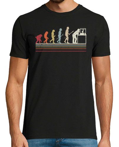 Camiseta divertido impresión 3d evolución amante de la impresión 3d olas de evolución camiseta sarcástica imp laTostadora - latostadora.com - Modalova