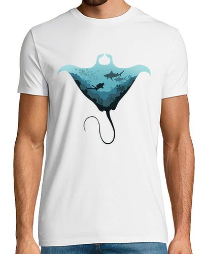 Camiseta manta raya y amante del buceo submarino - latostadora.com - Modalova