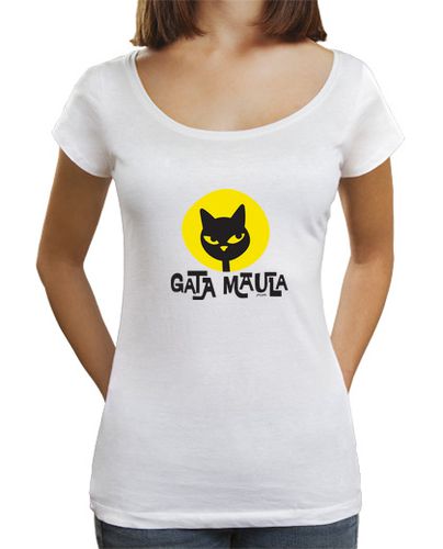 Camiseta mujer Gata Maula - latostadora.com - Modalova