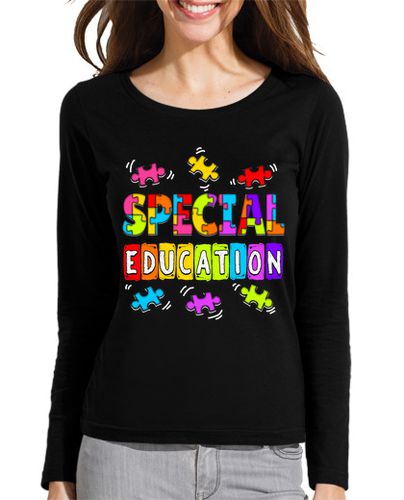 Camiseta mujer maestra de educación especial spead - latostadora.com - Modalova