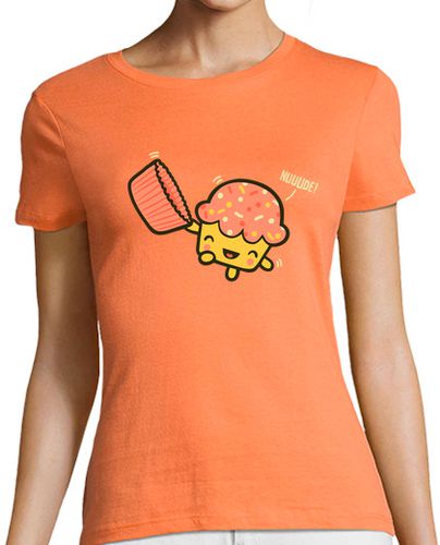 Camiseta Mujer Manga Corta Cupcake Desnudo laTostadora - latostadora.com - Modalova