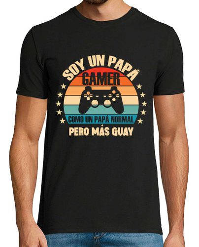 Camiseta Papa Gamer Practicas Divertido Futuro A - latostadora.com - Modalova