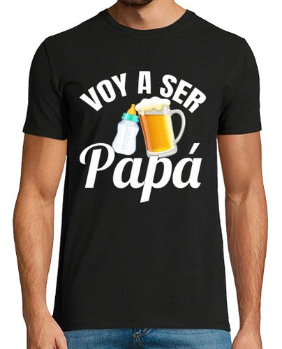 Camiseta Voy A Ser Papa Futuros Padres Embarazad - latostadora.com - Modalova