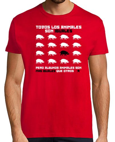 Camiseta Todos los animales son iguales 2 - latostadora.com - Modalova