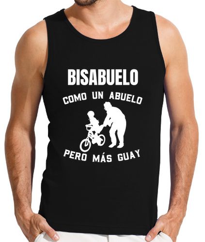 Camiseta Hombre Sin Mangas Bisabuelo Del Mundo Regalo Divertido Or laTostadora - latostadora.com - Modalova