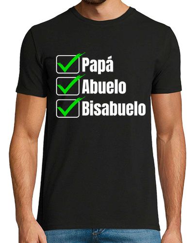 Camiseta Divertido Papa Abuelo Bisabuelo Anuncio - latostadora.com - Modalova
