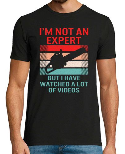 Camiseta no soy un experto, pero vi muchos videos leñador camisa regalo forestal leñador arbolista arbocultur - latostadora.com - Modalova