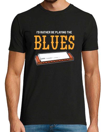 Camiseta tocando el blues, reproductor de música country, arpa, regalo laTostadora - latostadora.com - Modalova