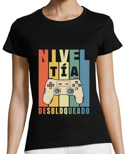 Camiseta Mujer Manga Corta Tia en Practicas Divertida Fut laTostadora - latostadora.com - Modalova