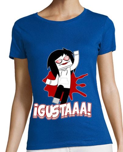 Camiseta mujer Jeff The Killer Gusta de TownGamePlay (Mujer) laTostadora - latostadora.com - Modalova