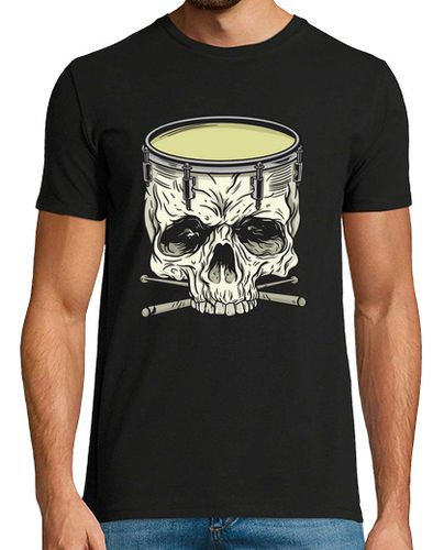 Camiseta Calavera Tambor Música Batucada Percusión Bombo Baterista Samba laTostadora - latostadora.com - Modalova