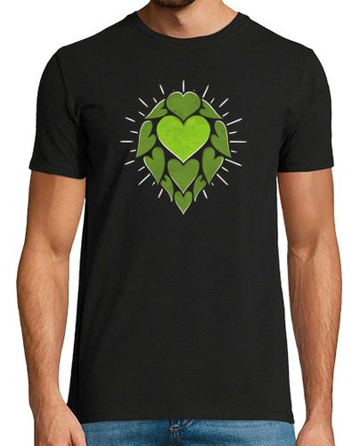 Camiseta Beer Hop Love Hand Drawn Design - latostadora.com - Modalova