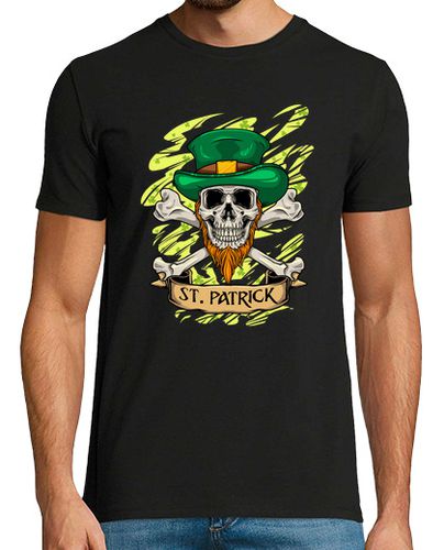 Camiseta St Patrick Skull Irish St Patricks Day - latostadora.com - Modalova