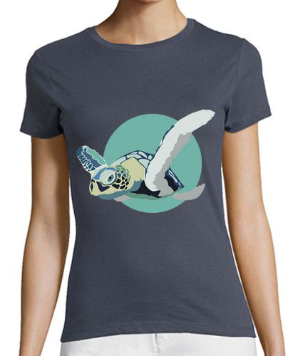 Camiseta mujer Camiseta Mujer - Blue Turtle - latostadora.com - Modalova