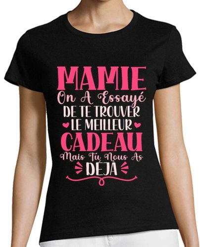 Camiseta Mujer Manga Corta mejor regalo abuela abuela laTostadora - latostadora.com - Modalova