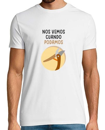 Camiseta Hombre Manga Corta Nos vemos cuando podamos laTostadora - latostadora.com - Modalova