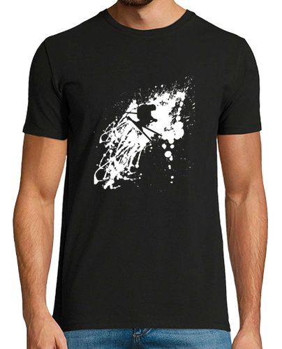 Camiseta Hombre Manga Corta estación de esquí esquí splash esquiador montañas cuesta abajo laTostadora - latostadora.com - Modalova