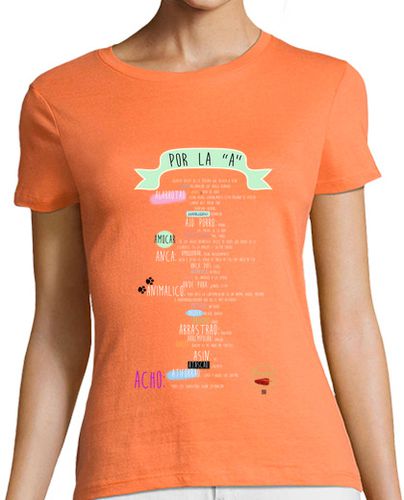 Camiseta mujer Por la A Cami Oscura - latostadora.com - Modalova