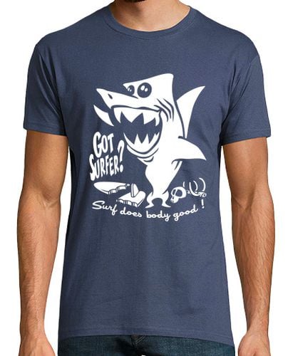 Camiseta Hombre Manga Corta shark point de vista laTostadora - latostadora.com - Modalova