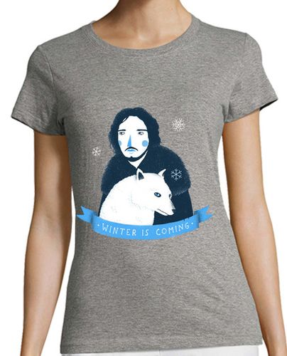 Camiseta mujer Jon Nieve y Fantasma laTostadora - latostadora.com - Modalova