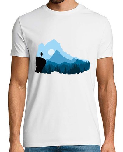 Camiseta Hombre Manga Corta amante del senderismo y la montaña laTostadora - latostadora.com - Modalova