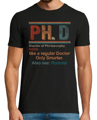 Camiseta camisa de definición de doctorado doctor en filosofía regalo de grado regalo de graduación fiesta de - latostadora.com - Modalova