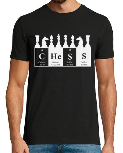 Camiseta tabla periódica de ajedrez - latostadora.com - Modalova