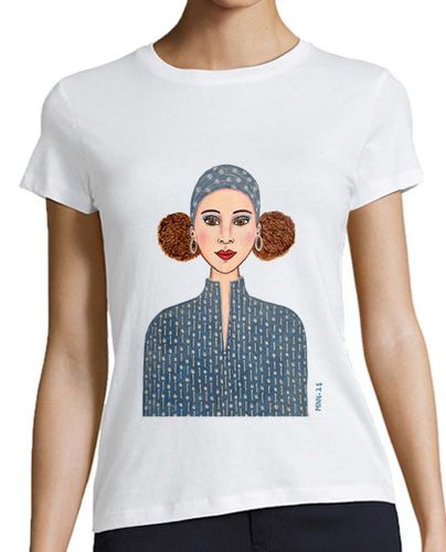 Camiseta mujer 26 Mujer, manga corta, blanca, algodón orgánico - latostadora.com - Modalova