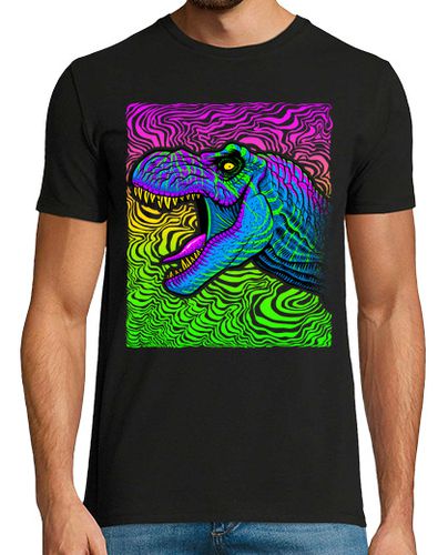 Camiseta T-Rex psicodelico - latostadora.com - Modalova