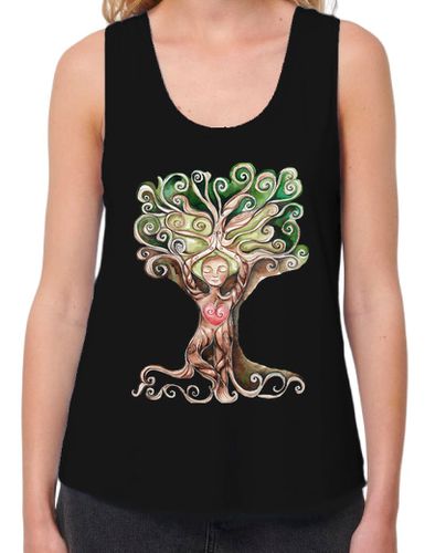 Camiseta mujer El árbol mujer tirante ancho - latostadora.com - Modalova