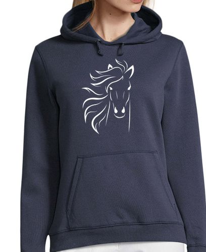 Sudadera Con Capucha Para Mujer camiseta de equitación de cabeza de cab laTostadora - latostadora.com - Modalova