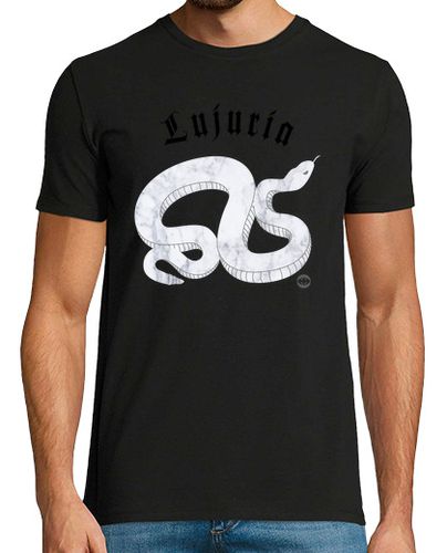 Camiseta Hombre Manga Corta LUJURIA, serpiente mármol B. Hombre. laTostadora - latostadora.com - Modalova