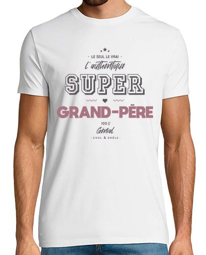 Camiseta el auténtico super abuelo - latostadora.com - Modalova