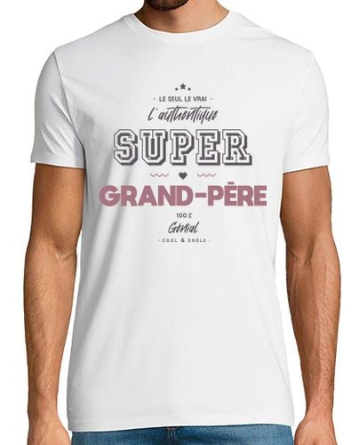 Camiseta el auténtico super abuelo laTostadora - latostadora.com - Modalova