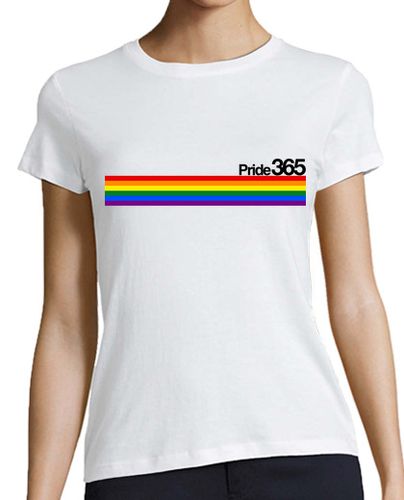 Camiseta mujer Pride 360 Mujer, manga corta, blanca, algodón orgánico - latostadora.com - Modalova