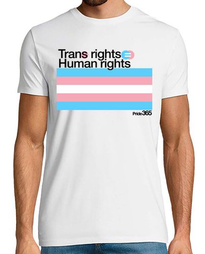 Camiseta Trans Rights are Human Rights - latostadora.com - Modalova