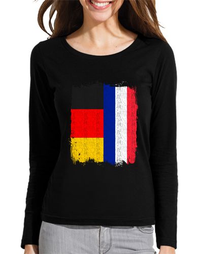 Camiseta mujer bandera francesa alemana - latostadora.com - Modalova