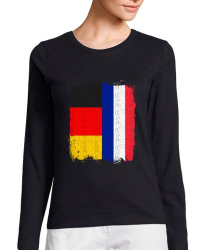 Camiseta mujer bandera francesa alemana laTostadora - latostadora.com - Modalova