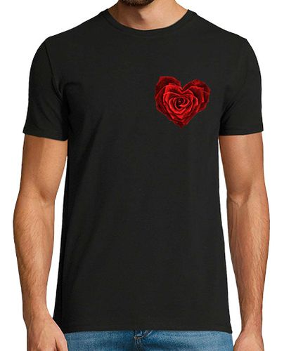 Camiseta Hombre Manga Corta corazón de rosa laTostadora - latostadora.com - Modalova