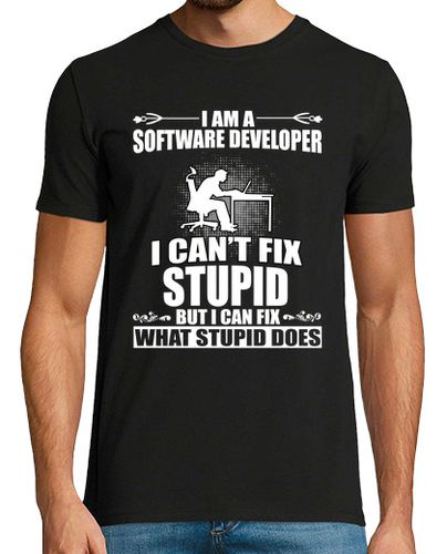 Camiseta desarrolladores de software divertidos - latostadora.com - Modalova