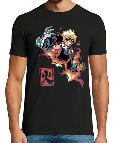 Camiseta Bakugou My Hero Academia - latostadora.com - Modalova