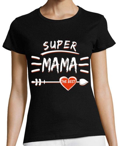 Camiseta mujer super mama la mejor - latostadora.com - Modalova