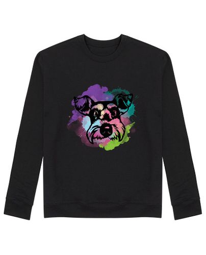 Sudadera Sin Capucha Unisex amante de los perros salpicó arte en mi laTostadora - latostadora.com - Modalova